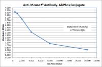 Goat anti-Mouse IgG Fc - Affinity Pure, ALP Conjugate, min x w/bovine, horse or human serum proteins